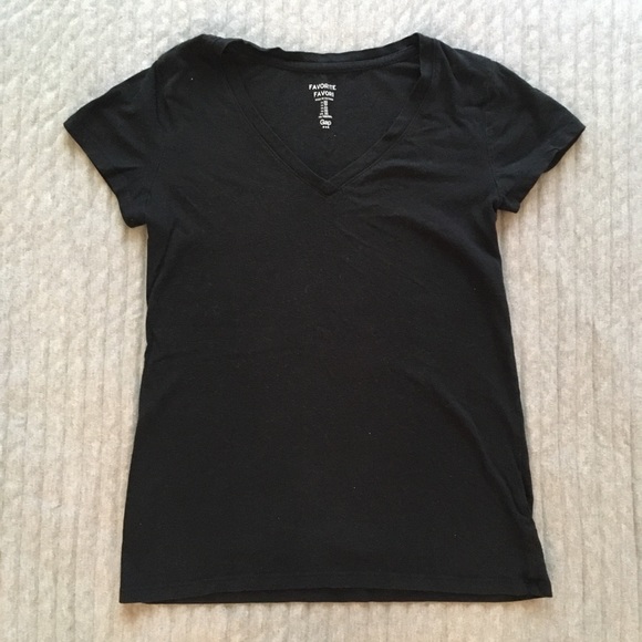 GAP Tops - GAP Black V-Neck